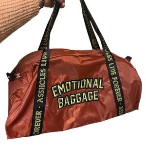 ALF Emotional Baggage/A**holes Live Forever Duffle